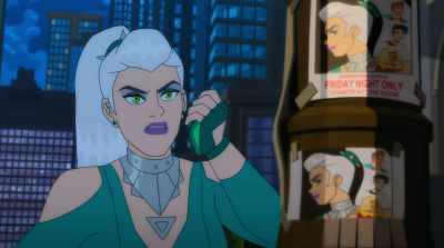 -Hm.
-(PHONE BEEPS) - Marvel Rising: Battle of the Bands