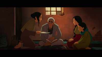 Hm? The things always look better
when your belly is full. - The Breadwinner