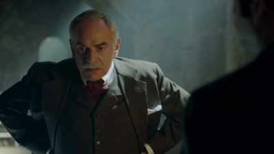 - Hm.
- Why don't we sit down - Grand Hotel