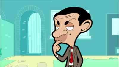 Hmm. Ah. - Mr. Bean: The Animated Series