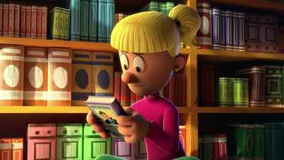 - Hmm...
"Belle's A Ringin'," eh? - Big Nate