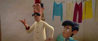 Hmm, better yet, an eagle.
Yes, that's better. - Up and Away