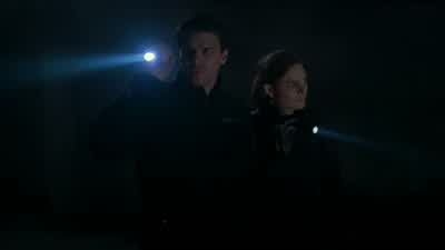 BOOTH: Hmm, cave-in. - Bones