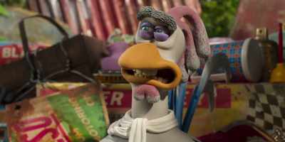 Hmm. [clicks tongue] Sounds important. - Chicken Run: Dawn of the Nugget