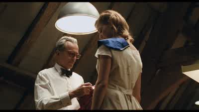 Hmm. Dead serious. - Phantom Thread