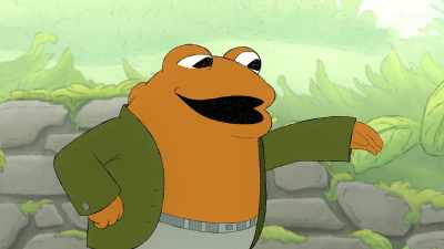 Hmm. Flow right out. I will try it. - Frog and Toad