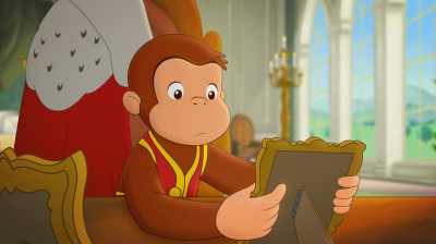 Hmm? [gibbers] - Curious George: Royal Monkey