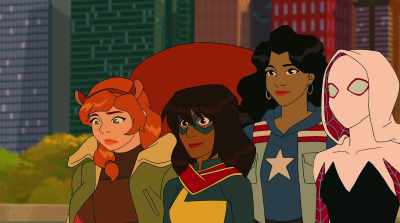 Hmm. Hey, uh... Where... Where's Tippy? - Marvel Rising: Operation Shuri