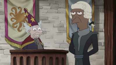 Hmm. I didn't get a chance
to speak with him, - Disenchantment