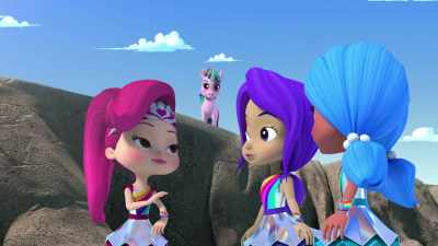 Hmm.
I have the perfect plan. - Rainbow Rangers