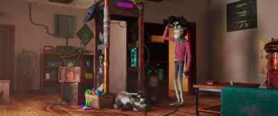 Hmm, I must've hooked the
electrograph to the zappitron by accident. - My Freaky Family