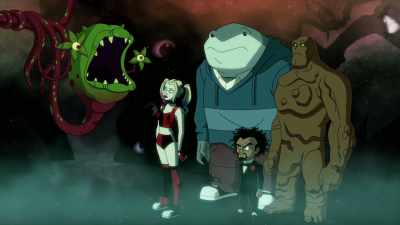 Hmm. Ivy's brain is warped
by Scarecrow's fear toxin, - Harley Quinn