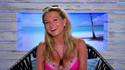 Hmm.
(LAUGHS) - Love Island