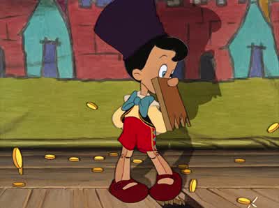 Hmm, they like him. - Pinocchio