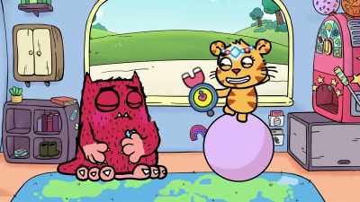 - Hmm, looks like you
need my fun magnet. - Love Monster
