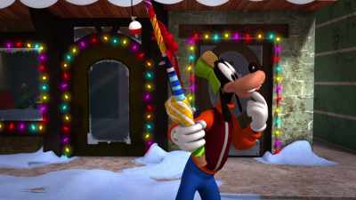Hmm. Now where did Mickey go? - Mickey and Minnie Wish Upon a Christmas