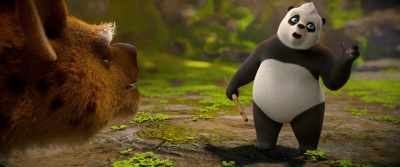 Hmm. Oh, he's over there.
He decided to go hiking. - Big Trip 2: Special Delivery