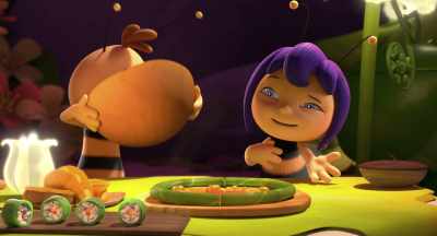 Hmm. Okay, thanks, Violet. - Maya the Bee: The Honey Games