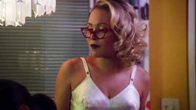 -Hmm? [ slap ]
Why don't you ever do...-[ moans ] - Now Apocalypse