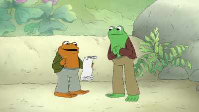 Hmm. [smacks lips, inhales sharply] - Frog and Toad