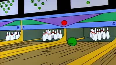 Hmm. So, 120 pins later, I am the better man. - The Simpsons