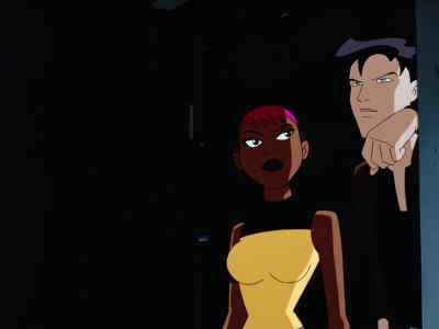 Hmm. The Grassos never were
big on home security. - Batman Beyond