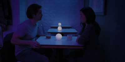 Hmm, but there's
a physical barrier between us. - Stay the Night