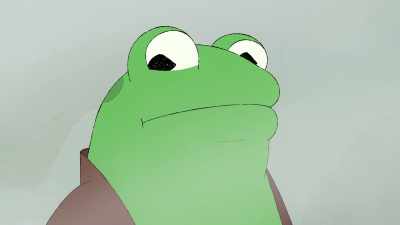 Hmm. They seem to be getting bigger… - Frog and Toad