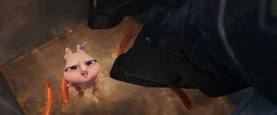 Hmm, uh, let me think.
Yes, yes! The answer is yes! - DC League of Super Pets