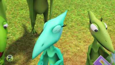 Hmm, what happens
when your Mastodonsaurus boat - Dinosaur Train: Adventure Island