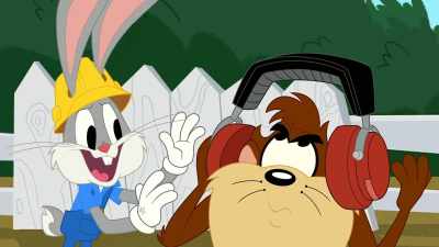 Hmm? What? Me? Ooh. Nice. - Bugs Bunny Builders