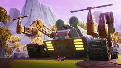 -Hmm?
-What is that thing? - Star Wars: Young Jedi Adventures