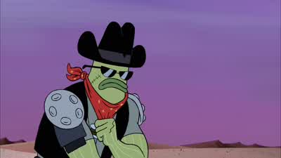 Hmmm... VICTOR: Hey! - The SpongeBob SquarePants Movie