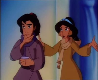 Hmph! Are you satisfied? It
worked just like it's supposed to. - Aladdin