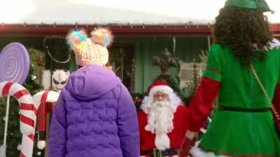 - Ho-ho-ho!
Who do we have here? - Planes, Trains, and Christmas Trees