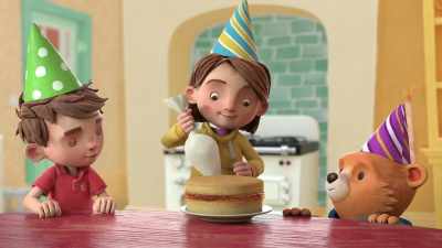 Ho, ho! It's not a party without bagpipes. - The Adventures of Paddington