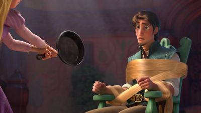 Ho oh no where is my satchel - Tangled