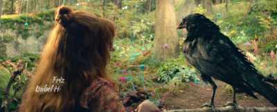 Hocus pocus, egg of
toad, to me white cloud - The Little Witch