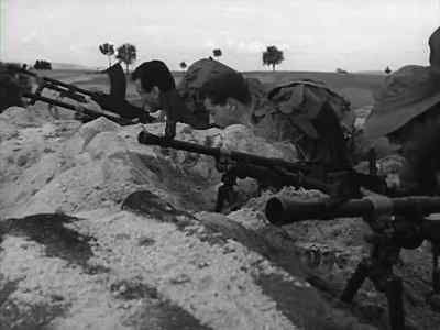 Hodge and O'Brien take the left. - A Hill in Korea