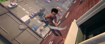 Hofstadter is suggesting......is that we......look on the... - Spider Man: Into the Spider Verse