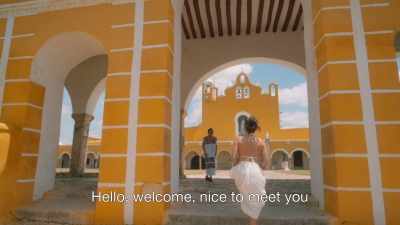 Hola.
- [speaking Spanish] - Eva Longoria: Searching for Mexico