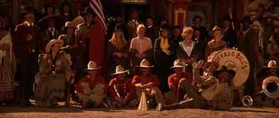 Hold it a minute. Hey, Dart! - Buffalo Bill and the Indians, or Sitting Bull's History Lesson