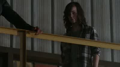 Hold that for me. - The Walking Dead