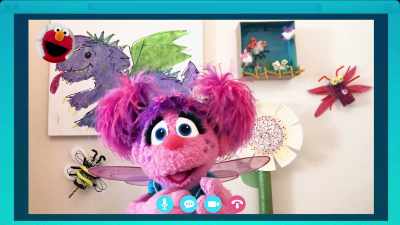 Hold your horses.
- [giggles] Okay. - Sesame Street: Elmo's Playdate