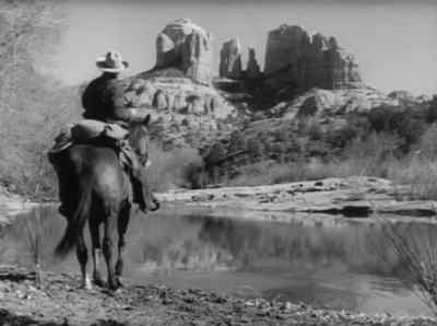 Hold it! I'm riding through. - Blood on the Moon