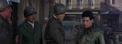 - Hold it. Where you running?
- The Germans are coming. - Battle of the Bulge