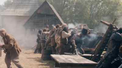 Hold your nerve. Wait
until they're in range. - The Musketeers