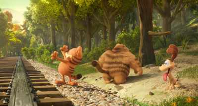 Hold on a sec. I'm just
taking in the wind speed, - The Garfield Movie