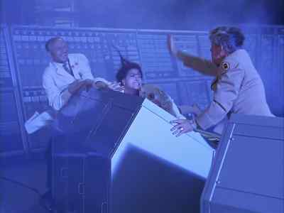 - Hold on!
- Cut the power grid! Shut that down! - The Time Tunnel