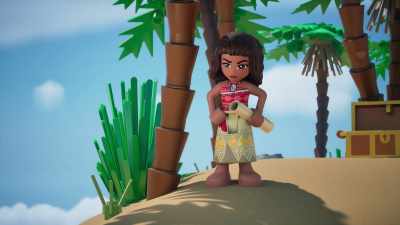 Hold on. I don't have a tail. - LEGO Disney Princess: The Castle Quest